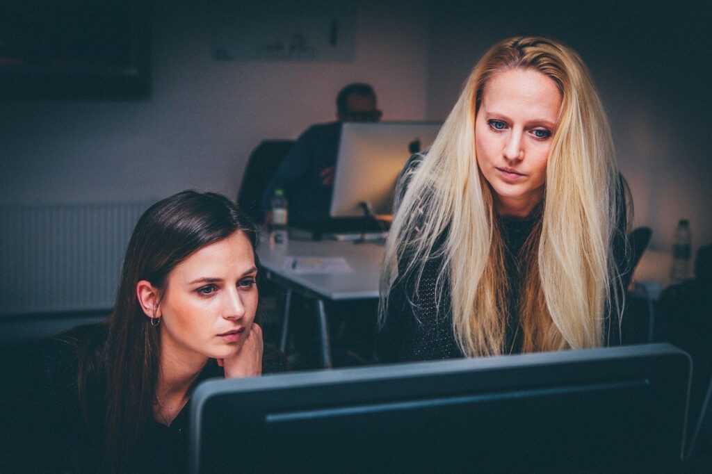 women, teamwork, team