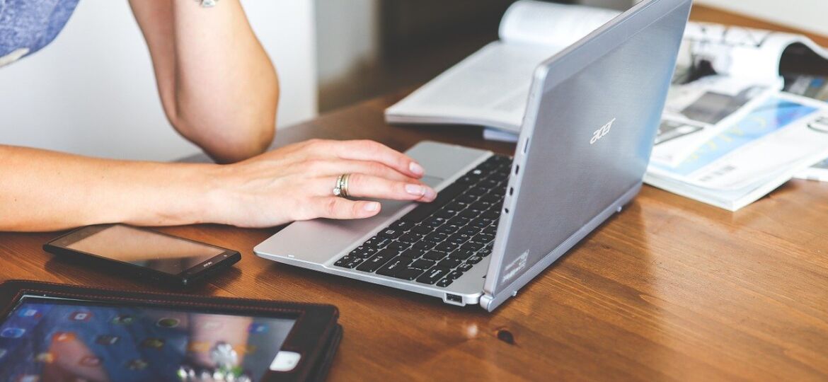 technology, laptop, keyboard