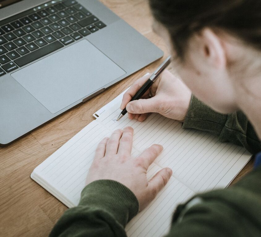 adult, laptop, computer